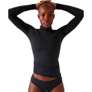 NWT Athlete Black Rashguard North Point Rash Guard Sold Out Small XS